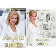 Poradniki psychologiczne - Rowińska Business Coaching Kamila Rowińska Zasługujesz na sukces! (książka + DVD) - miniaturka - grafika 1