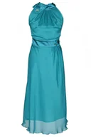 Sukienki - Sukienka FSU211 TURKUSOWY CIEMNY - Fokus - miniaturka - grafika 1