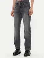 Spodnie damskie - ONLY Jeansy Lopez 15339694 Szary Straight Fit - miniaturka - grafika 1