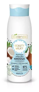 Bielenda Beauty Milky Mleczko kokosowe pod pryszni - Kosmetyki do kąpieli - miniaturka - grafika 1