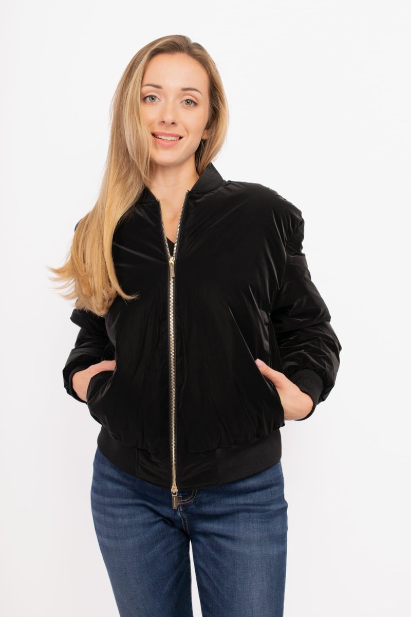 Kurtka damska Armani Exchange 6DYB63 YN6YZ czarny - XL