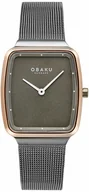Zegarki damskie - Zegarek Obaku Denmark V267LXPUMU TERN - LILE ONYX - miniaturka - grafika 1