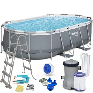 Bestway Steel Frame Pool 424 x 250 x 100 cm - Baseny ogrodowe - miniaturka - grafika 3