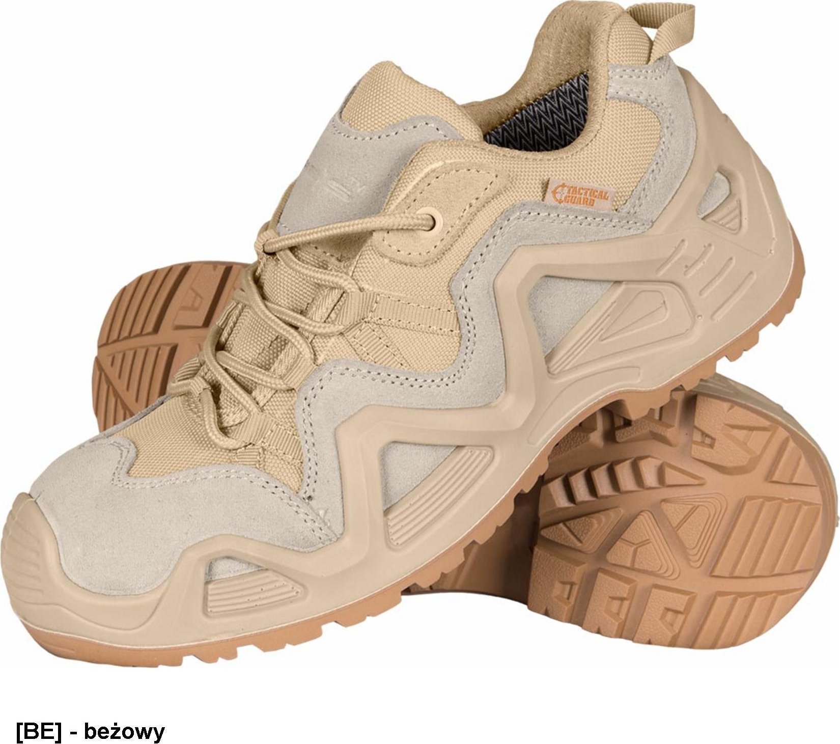 R.E.I.S. TG-IRON-P - Buty Tactical Guard, męskie - beżowy 40
