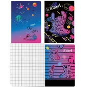 Zeszyty szkolne - 3 SZT. X ZESZYT A5, 32 KARTKI, KRATKA, STITCH BLACK, KAŻDY INNY - miniaturka - grafika 1