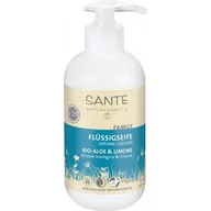 Woda - MYDŁO W PŁYNIE ALOES I CYTRYNA ECO 500 ml - SANTE - miniaturka - grafika 1