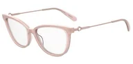 Okulary korekcyjne, oprawki, szkła - Okulary korekcyjne Love Moschino MOL600 35J - miniaturka - grafika 1