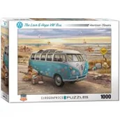 Puzzle - Eurographics 60005310 puzzle z motywem miłości i nadziei VW Bus (1000 części) - miniaturka - grafika 1