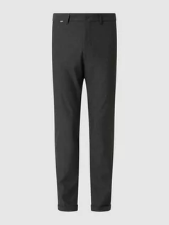 Spodnie męskie - Spodnie skrócone ze wzorem w pepitkę model ‘Cibodo’ - grafika 1
