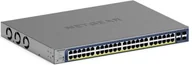 Switche - NETGEAR Smart GS752TXUP - V3 - Switch - L3 Lite - Smart - 48 x 10/100/1000 PoE++ + 4 x 10 Gigabit SFP+ - Desktop, an Rack montierbar - PoE++ GS752TXUP-300EUS - miniaturka - grafika 1