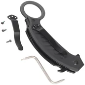 Noże - Nóż FOX PikAL / Karambit Black G10, Black Idroglider N690Co by Giuliano Ron (FX-826) - miniaturka - grafika 1