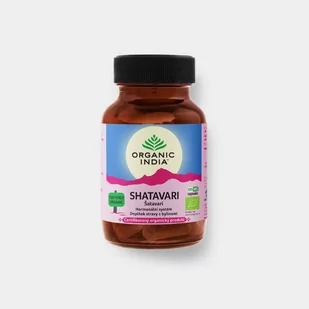 Organic India Šatavari 60 kapslí - Suplementy naturalne - miniaturka - grafika 1