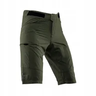 Spodenki rowerowe - Leatt Spodenki Rowerowe Mtb Trail 3.0 Wkładka Shorts Spinach Zielony XL - miniaturka - grafika 1