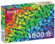 Puzzle - Puzzle, Kolorowe motyle, 1000 el. - miniaturka - grafika 1