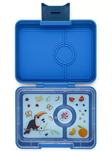 Śniadaniówka / lunchbox dziecięcy Yumbox Snack - true blue / tucan tray - Lunch boxy - miniaturka - grafika 1