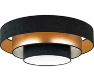 Lampy sufitowe - Duolla - LED Plafon LUNETA LED/26W/230V śr. 60 cm 4000K czarny/złoty - miniaturka - grafika 1