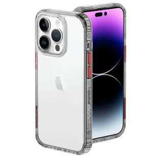 Etui na telefon Alogy Protective Case obudowa ochronna do Apple iPhone 14 Pro Czarno-przezroczyste + Szkło - Etui i futerały do telefonów - miniaturka - grafika 14