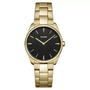 Zegarek Cluse Zegarek CW11208 Steel Black, Gold Colour - - Zegarki damskie - miniaturka - grafika 2