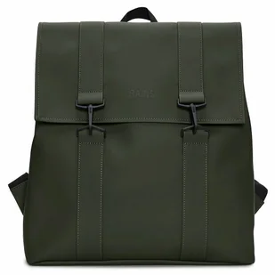 Rains MSN Plecak 40 cm Komora na laptopa green - Torby na laptopy - miniaturka - grafika 1