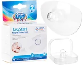 Akcesoria do karmienia - CANPOL BABIES OSŁONKI NA BRODAWKI PIERSI 2szt +POJEMNIK S - miniaturka - grafika 1