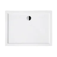 Brodziki prysznicowe - BESCO ALPINA SLIMLINE 120x80 120x80 - miniaturka - grafika 1
