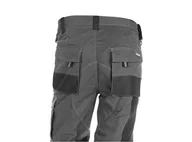 Spodnie męskie - Spodnie Juba Multi-Pocket: 68% bawełny, 30% poliestru i 2% elastanu. 260 g/m². Szare z czarnymi detalami. Rozmiar: M. - miniaturka - grafika 1