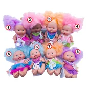 Lalki dla dziewczynek - Lalka pepote cotton candy - miniaturka - grafika 1