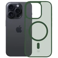 Etui i futerały do telefonów - Etui 3MK Colorfull Guardx MagCase do Apple iPhone 16 Pro Zielony - miniaturka - grafika 1