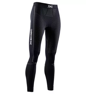 Spodnie damskie - X-Bionic Damskie spodnie do biegania Invent 4.0, spodnie sportowe, spodnie do biegania, spodnie do treningu, spodnie do joggingu Baselayer czarny czarny/węgiel drzewny M - grafika 1