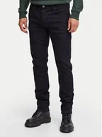 Spodnie męskie - Blend Jeansy 700511 Czarny Slim Fit - miniaturka - grafika 1