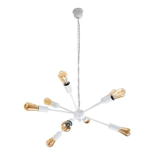 NOWOCZESNE LAMPY WISZĄCE LOFT Spider 2661/Z-B-9 CZARNA - Lampy ogrodowe - miniaturka - grafika 1