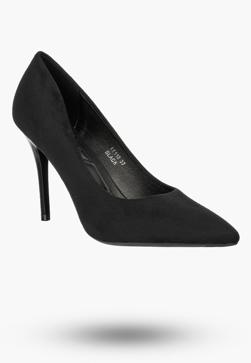 Szpilki Damskie Buty Na Obcasie Klasyczne Czółenka Eleganckie Czarne 41