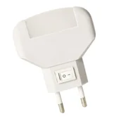 Lampy pozostałe - DPM Lampka LED Solid 0 12 W z włącznikiem biała - miniaturka - grafika 1