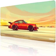 Podkładki pod mysz - PODKŁADKA GAMINGOWA Czerwona Szybkość 100x50 TILT Prezent Gamingowa XXL - miniaturka - grafika 1