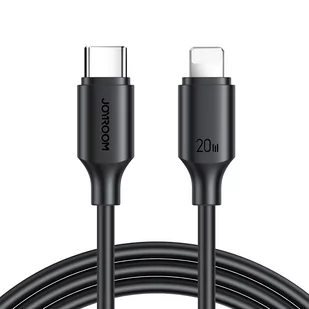 Joyroom kabel USB-C - Lightning 480Mb/s 20W 2m czarny S-CL020A9 - Kable USB - miniaturka - grafika 1