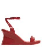 Sandały damskie - Melissa Sandały Melissa Celinna Ad 36109 Czerwony - miniaturka - grafika 1
