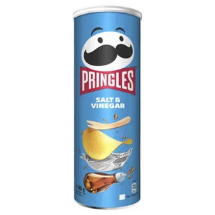 Chipsy Pringles Salt & Vinegar 165g - Chipsy - miniaturka - grafika 1