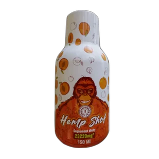 Strzał Goryla Peach – 23220 MG w 150 ml Shot Konopny – Hemp Shot - Suplementy naturalne Strzał Goryla Peach – 23220 MG w 150 ml Shot Konopny – Hemp Shot - Suplementy naturalne - miniaturka - grafika 1