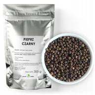 Pieprz - Pieprz Czarny Ziarnisty 300 G Aromatyczne Przyprawy Naturalne W Ziarnach - miniaturka - grafika 1
