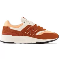 Buty sportowe damskie - Buty damskie New Balance CW997HVR  brązowe - miniaturka - grafika 1