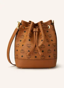 Mcm Torba Worek Dessau Vi Z Saszetką braun - Torebki damskie - miniaturka - grafika 1