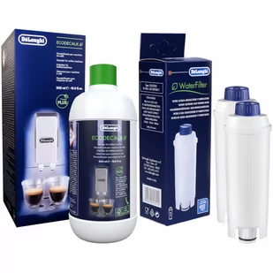 Zestaw: 2X Filtr + Odkamieniacz Delonghi De Longhi - Akcesoria i części do ekspresów do kawy - miniaturka - grafika 1