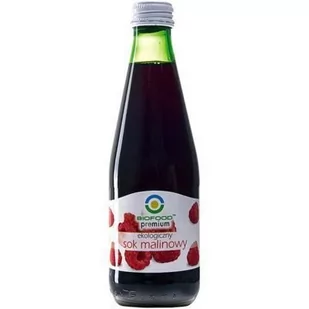 Biofood Sok ekologiczny malinowy BIO - Biofood - 300ml 03009 - Soki i napoje niegazowane - miniaturka - grafika 1