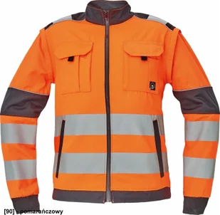 CERVA MAX VIVO HV - kurtka - pomarańczowy 54 - Odzież robocza - miniaturka - grafika 1