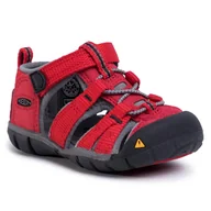 Sandały damskie - Keen Sandały Seacamp II Cnx 1014442 Racing Red/Gargoyle - miniaturka - grafika 1