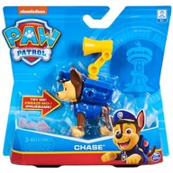 Figurki dla dzieci - Psi Patrol, figurka Piesek Chase z dźwiękiem - miniaturka - grafika 1