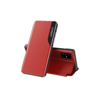 Etui i futerały do telefonów - Etui Eco Leather View Case skórzane etui na telefon komórkowy z funkcją rozkładanej podstawki kompatybilne z Samsung Galaxy A70 (A705F) Red - miniaturka - grafika 1