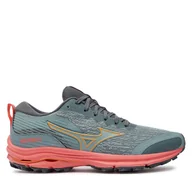 Buty sportowe damskie - Buty do biegania Mizuno Wave Rider Tt J1GD2232 Szary - miniaturka - grafika 1