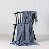 Koce - Pled Ibiza 140x200cm dark blue - miniaturka - grafika 1