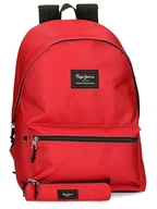 Plecaki - Pepe Jeans Plecak "Aris" w kolorze czerwonym - 31 x 44 x 17 cm - miniaturka - grafika 1